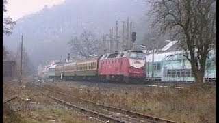 Eisenbahnen in und um Meißen  Teil 2 Herbst 1998 [upl. by Annair]