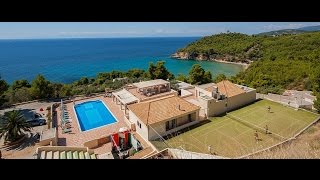 Alonissos Beach Bungalows amp Suites Hotel Official New HD Video Presentation [upl. by Annerahs]