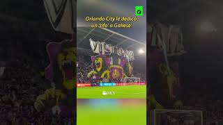 ¿PEDRO GALLESE ídolo en ORLANDO CITY La hinchada le dedicó un TIFO  Depor [upl. by Tsenre577]