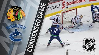 122817 Condensed Game Blackhawks  Canucks [upl. by Cosmo200]