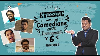 KVizzing With The Comedians 6th edition  SF4 Ashish Prakhar Saurav amp Vishal [upl. by Yasui135]