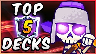 TOP 5 DECKS from the BEST PLAYERS IN THE WORLD 🏆 — Clash Royale December 2023 [upl. by Kohcztiy]