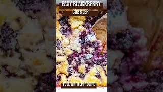 EASY BLACKBERRY COBBLER [upl. by Schaumberger461]