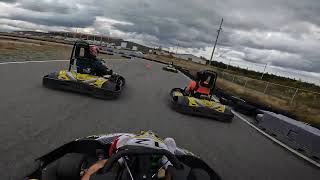 Kartbahn Racing Halifax  Go Kart Onboard 6102024 [upl. by Enrahs]