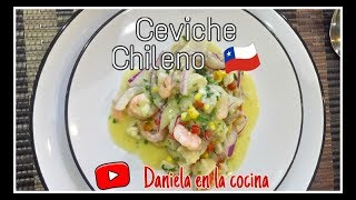 Ceviche estilo Chileno  Chef Fran  Daniela en la cocina [upl. by Nnaeinahpets]