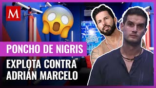 Poncho de Nigris responde de manera cruel a bromas de Adrián Marcelo [upl. by Nalahs463]