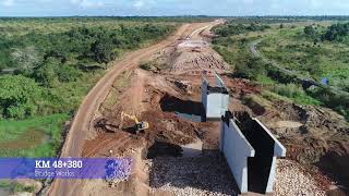 DSM June 2019 Progress Video Standard Gauge Railway Line From Dar Es Salaam to Morogoro Project [upl. by Mitzl]