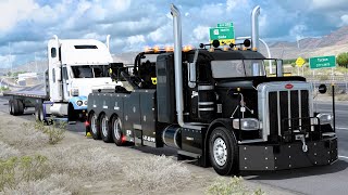 Blades Peterbilt 388 WreckerRotator ATS 144 [upl. by Haerle617]