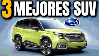 3 MEJORES SUV BUENAS BONITAS Y BARATAS PARA 2024 [upl. by Senga]