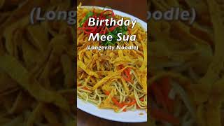 Birthday Mee Sua  Longevity Noodles Shorts [upl. by Ativahs559]