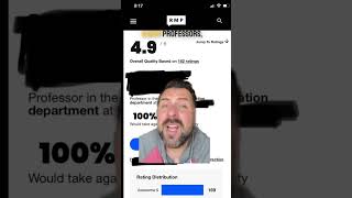 Rate My Professor professors teachersofyoutube ratemyprofessor [upl. by Assirat]