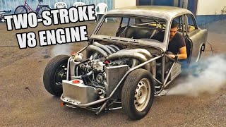 THE BEST SOUNDING TWOSTROKE ENGINES  TwoStroke DetroitDiesel Saab Rudezone Wartburg 353 [upl. by Jecho]