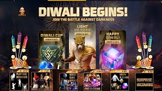 DIWALI EVENT FREE REWARDS 2024 😲🤤😍  FF NEW EVENT  NEW EVENT FREE FIRE  FREE FIRE NEW EVENT TODAY [upl. by Anilef]