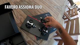 Favero Assioma Duo  unboxing  assemble [upl. by Marduk]