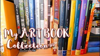 My ART BOOK Collection  Animation Video Game Illustration Books amp More  MissKerrieJ [upl. by Terence]