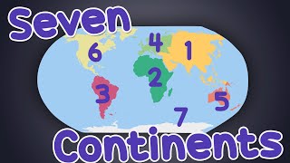 Seven Continents  English Learning Songs [upl. by Garek]