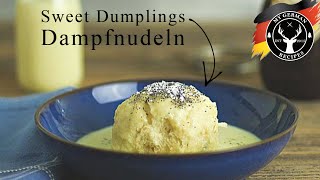 German  Austrian Dampfnudeln amp Germknödel  Sweet Yeast Dumplings ✪ MyGermanRecipes [upl. by Janek]