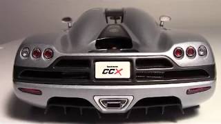 Diecast Top Ten Super Cars 1 18 and Koenigsegg ONE to ONE unwrapping 1 18 [upl. by Garwood]