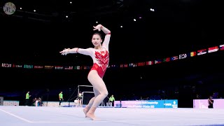 Ou Yushan CHN  FX  Podium Training  2023 World Championships Antwerp [upl. by Song910]