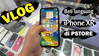 Vlog Beli iPhone XR ex Inter di PStore 2024  Worth It Ga [upl. by Verile]