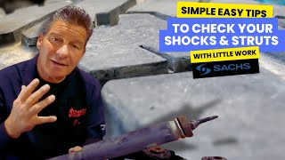 How To Check for a Bad Shock or Strut EASY [upl. by Ydnas]