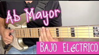 La bemol Mayor en el Bajo Eléctrico [upl. by Hgielrahc173]