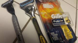 Gillette mach3 vs fusion proshield [upl. by Xonel]