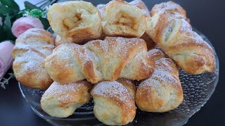 ПОТРЯСАЮЩИЙ РЕЦЕПТ ИЗ ЯБЛОК И ТВОРОГА 😋 ЭТИ РОГАЛИКИ ПРОСТО НАСЛОЖДЕНИЕ [upl. by Oaht]