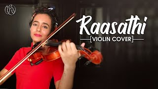 Raasathi  Thiruda Thiruda  Violin Cover  Kavya Ajit [upl. by Balkin]