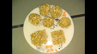 Murmura Laddu Recipe  Puffed Rice Laddu  Easy and Quick Kids Recipe  Mamra Na Ladoo [upl. by Dadelos]