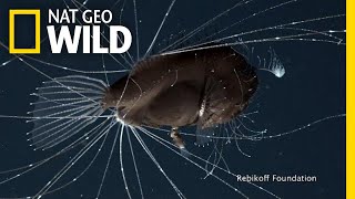 FirstEver Footage of DeepSea Anglerfish Mating Pair  Nat Geo Wild [upl. by Tronna]