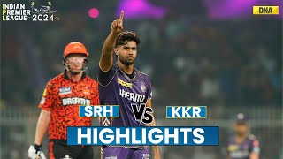 KKR VS SRH Highlights Andre Russell Harshit Rana Shines As KKR Beat SRH By 4 Runs I IPL 2024 [upl. by Erwin]