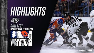 Jan 21st Highlights ONT 2 BAK 6 [upl. by Khajeh]