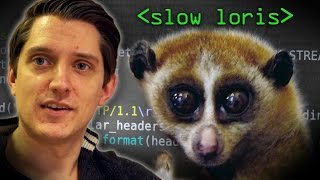 Slow Loris Attack  Computerphile [upl. by Nnylatsirk]