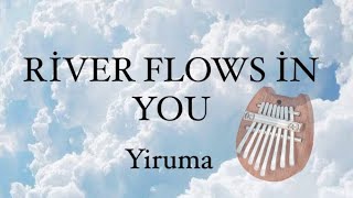 River Flows in You  8 key kalimba TABS in description [upl. by Ahsina824]