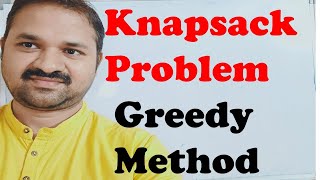 Knapsack Problem using Greedy Method  DAA  Design and Analysis of Algorithms [upl. by Ayahsey]