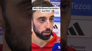 Why did Bruno Fernandes say this about Erik Ten Hag [upl. by Clite]