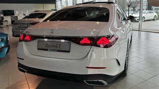 2024 Mercedes EClass AMG Line E 220 d  Visual review [upl. by Ielirol]