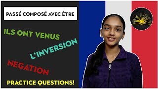 Learn French  Passé composé avec être [upl. by Stinson]