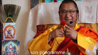 Drubpon Tharchin Rinpoche en France [upl. by Cathrine]