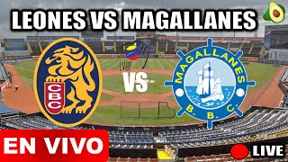 Donde ver Caracas vs Magallanes EN VIVO hoy  leones del caracas vs navegantes del Magallanes 2023 [upl. by Arbas479]