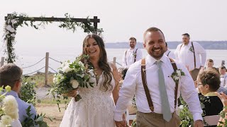 Upbeat Waterfront Wedding  Semiahmoo Resort  Talicia amp Caleb [upl. by Giverin]