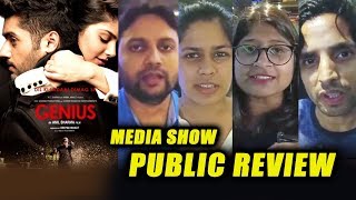 GENIUS Movie PUBLIC REVIEW  FIRST SHOW  Utkarsh Sharma Ishita Chauhan Nawazuddin [upl. by Eugaet631]