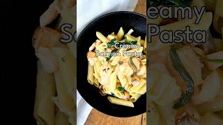 Creamy salmon pasta lunchtime lunchideas lunchbreak pasta japanesefood [upl. by Zug]