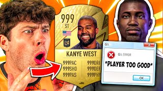 I Cheated in FIFA and made this INSANE player 😂 [upl. by Eisaj]