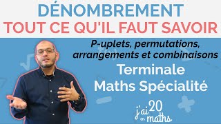 Tout ce quil faut savoir sur le dénombrement Puplets Permutations arrangements amp combinaisons [upl. by Culosio]