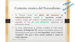 Il Naturalismo francese e il Verismo Italiano [upl. by Ruthanne]