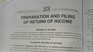 Preparation And Filing of Return of Income  Income tax bcom bcom3rdyeareasy part1 incometax [upl. by Jestude845]