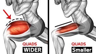 Best Exercises Quadriceps To Get Wide Leg Workout [upl. by Cowden]