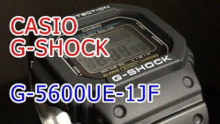 CASIO GSHOCK G5600UE1JF ソーラー腕時計 2021年7月発売 新製品 [upl. by Lay877]